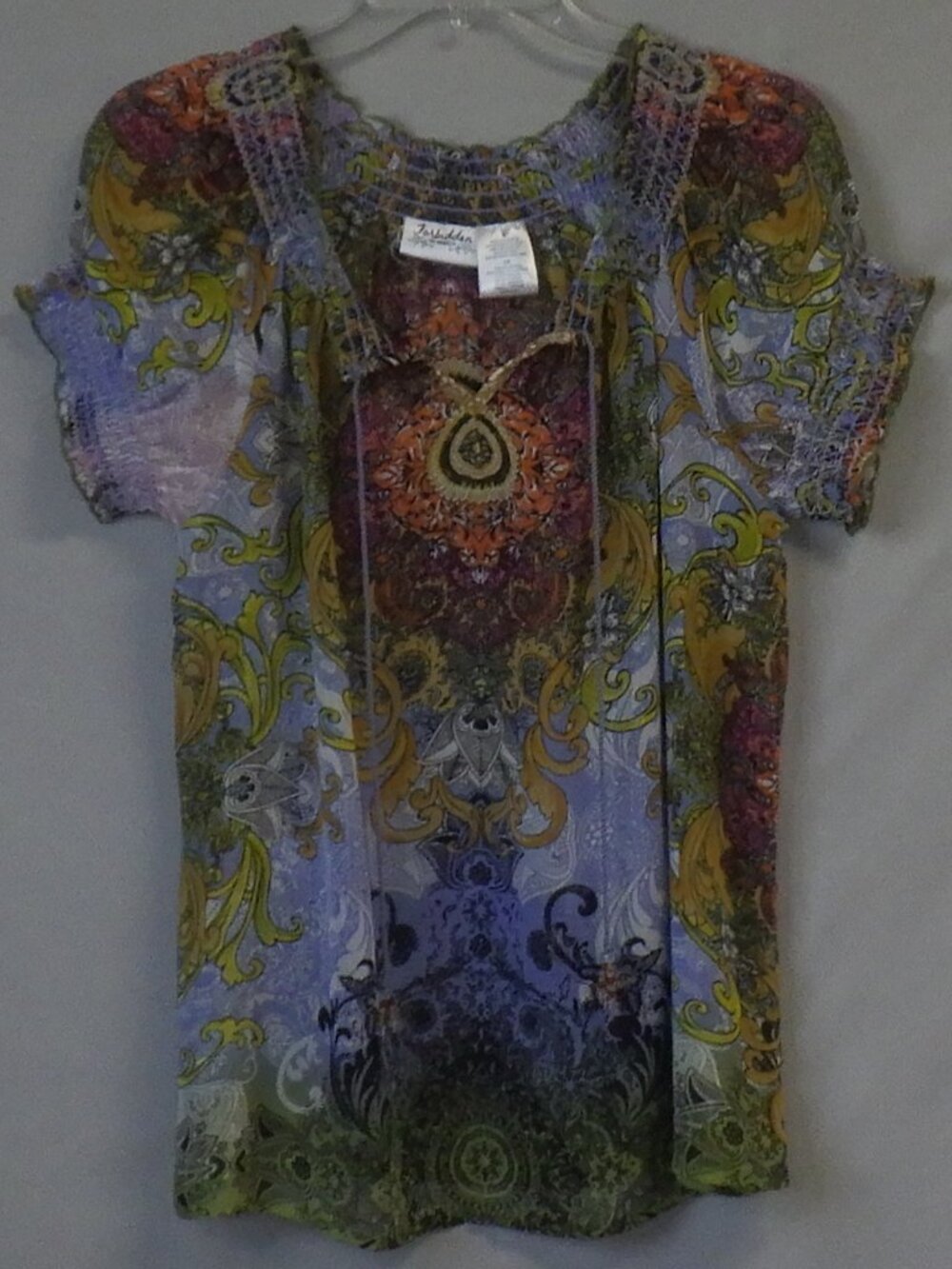 Forbidden Los Angeles Semi-Sheer Top